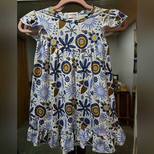 ToddlerFloral Boho Dress